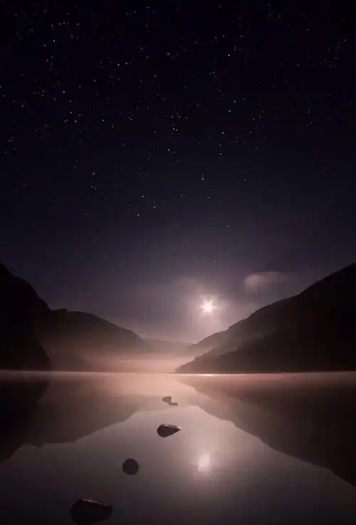 唯美星空 夜景 夜空 星光 自然风景 iphone手机壁纸 唯美壁纸 锁屏