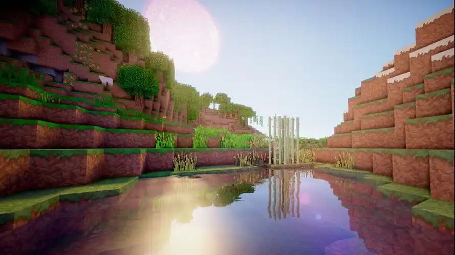 下面是我的世界:上图!