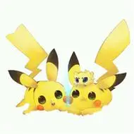可爱的超萌版皮卡丘情侣头像一对两张图片