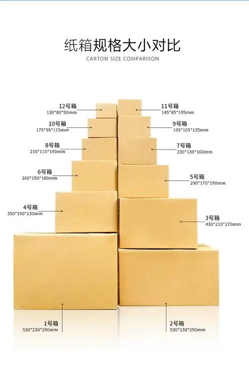 包装邮政纸箱批发发货包装纸箱快递打包收纳箱搬家纸箱新品 5层高密