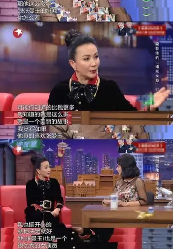 刘嘉玲上访谈节目:"我觉得女孩子一定要好好地去提升自己的价值,不要