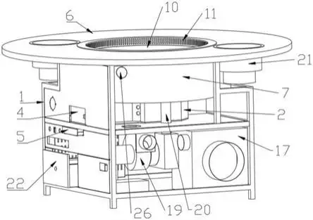 一种无烟柴火灶的制作方法