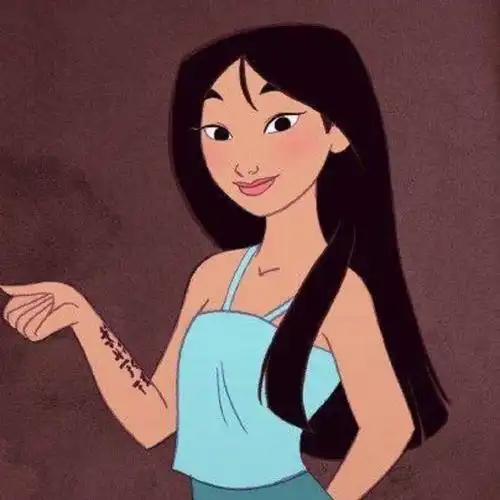 闺蜜头像,迪士尼叛逆公主系列