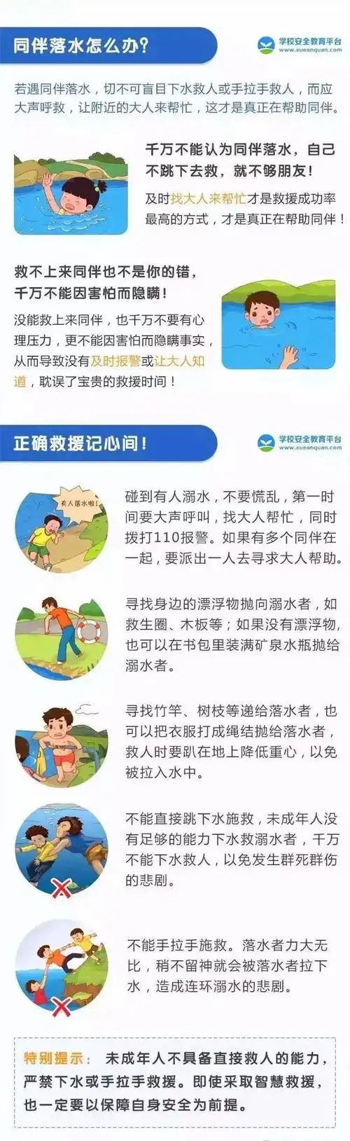 发生溺水正确施救方法