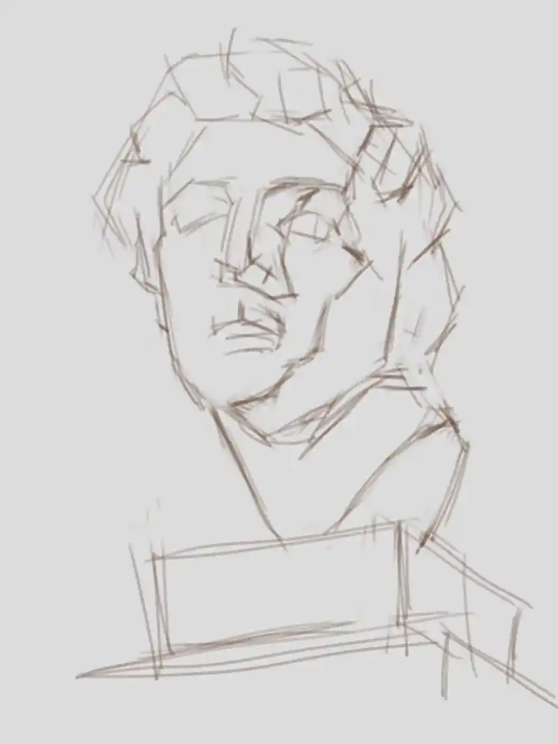 板绘 #素描 #美术生 - 抖音