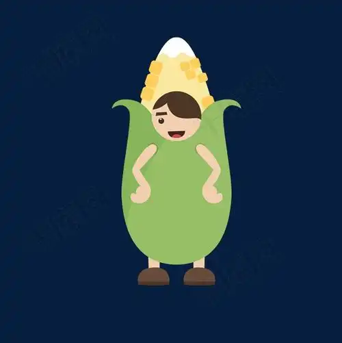 玉米小孩矢量素材图片免费下载_高清psd_千库网(图片编号10441677)