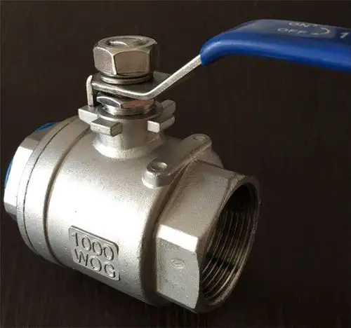 家用不锈钢开关阀门水管片式锁扣球阀