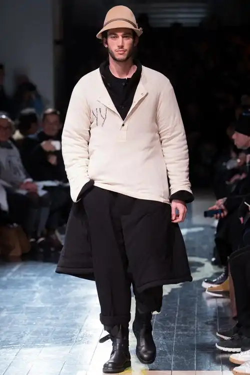 yohji yamamoto 2016 秋冬系列巴黎男装周发布