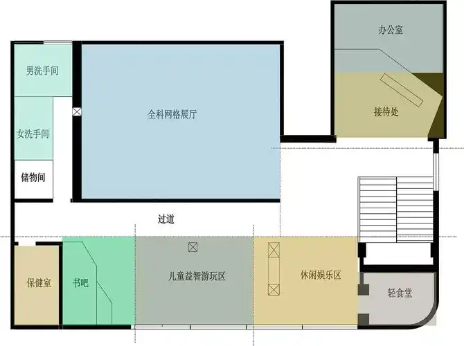 社区党群服务与康乐活动中心改造|空间|展陈设计|总督jaydenchan