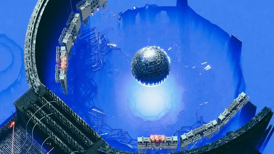 abriss机械风电脑壁纸