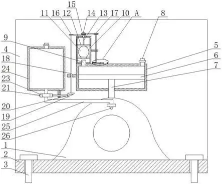 一种丁腈手套生产线生产中自动加油装置的制作方法