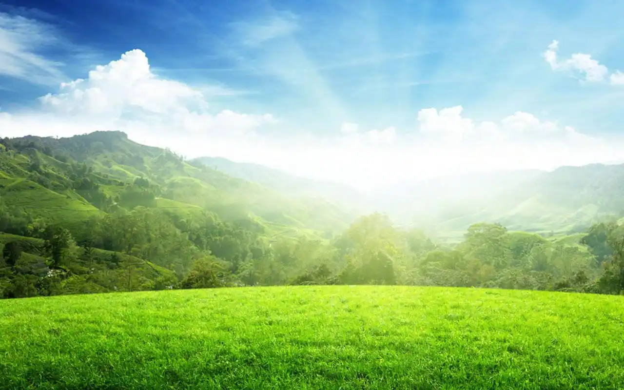 唯美风和日丽自然风光图片桌面壁纸