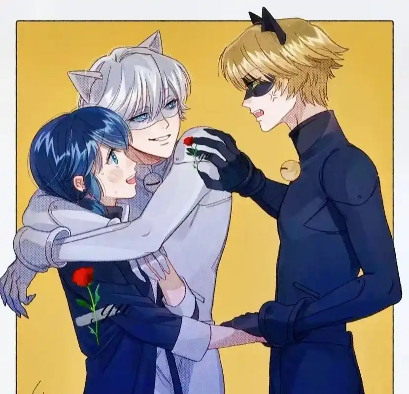 瓢虫雷迪 #黑猫诺儿 #at9493 #艾俊 #玛丽娜 @ - 抖音