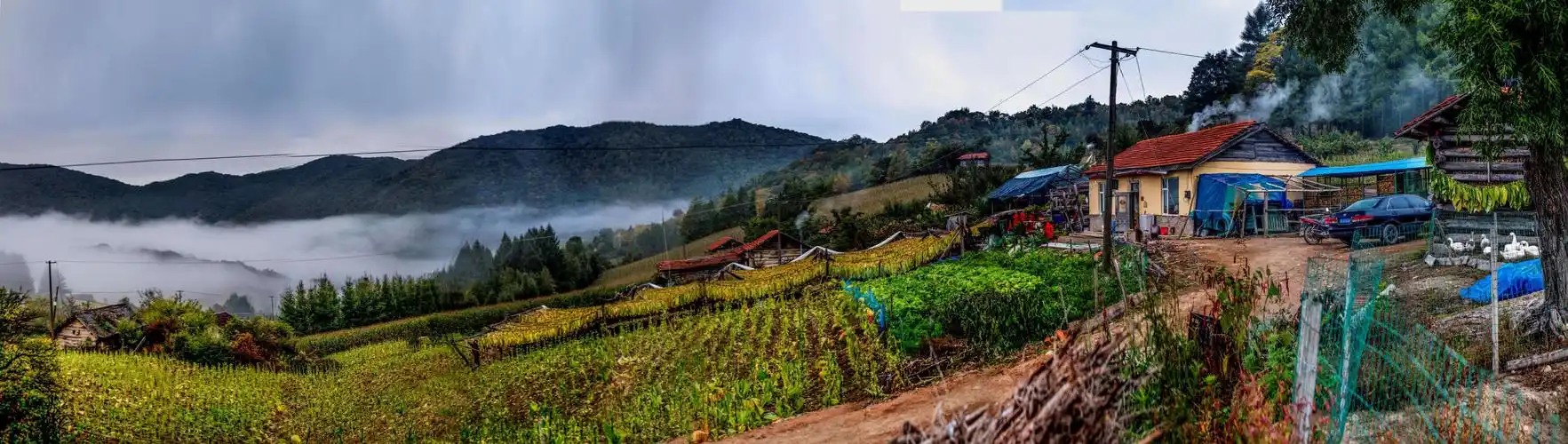 美丽小山村 — 吉林省临江市火绒沟村