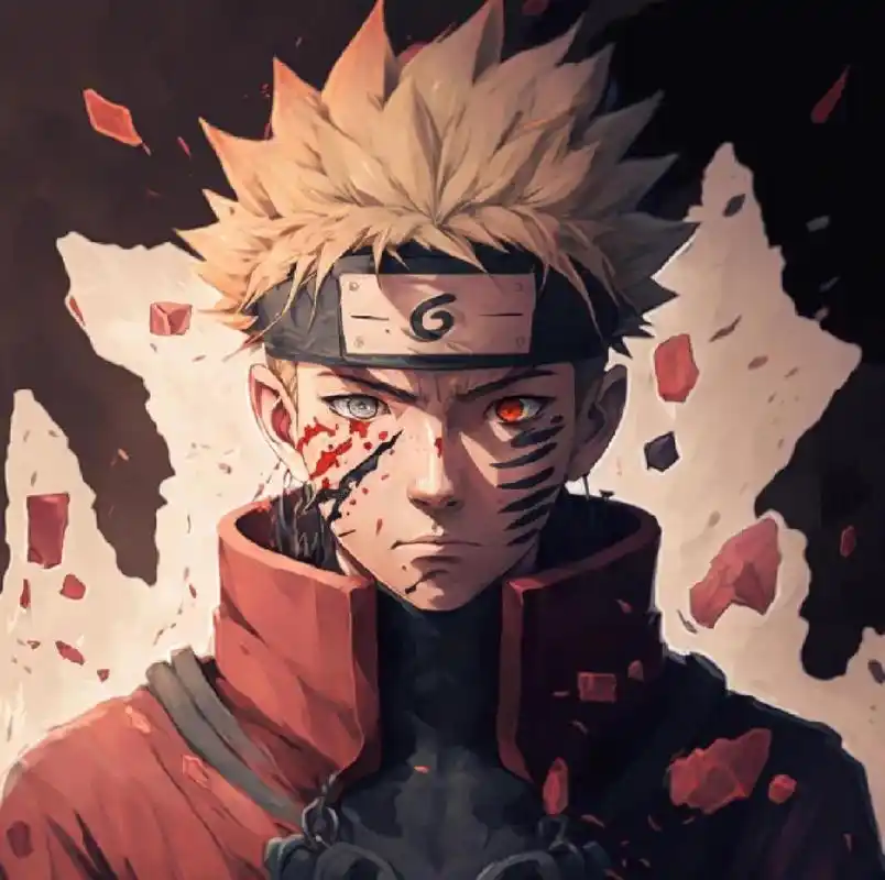 火影忍者头像之漩涡鸣人篇 一个帅