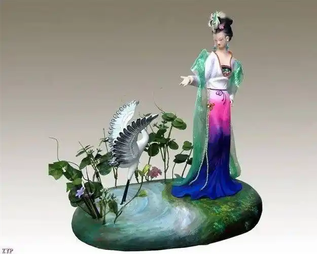 栩栩如生的泥人