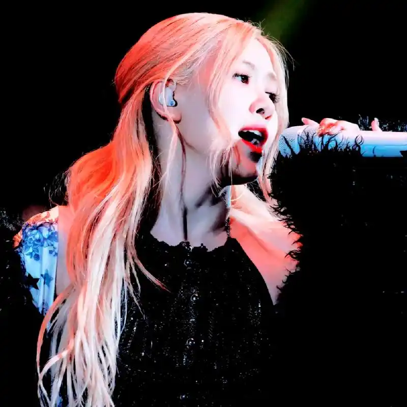 rose演唱会氛围感头像