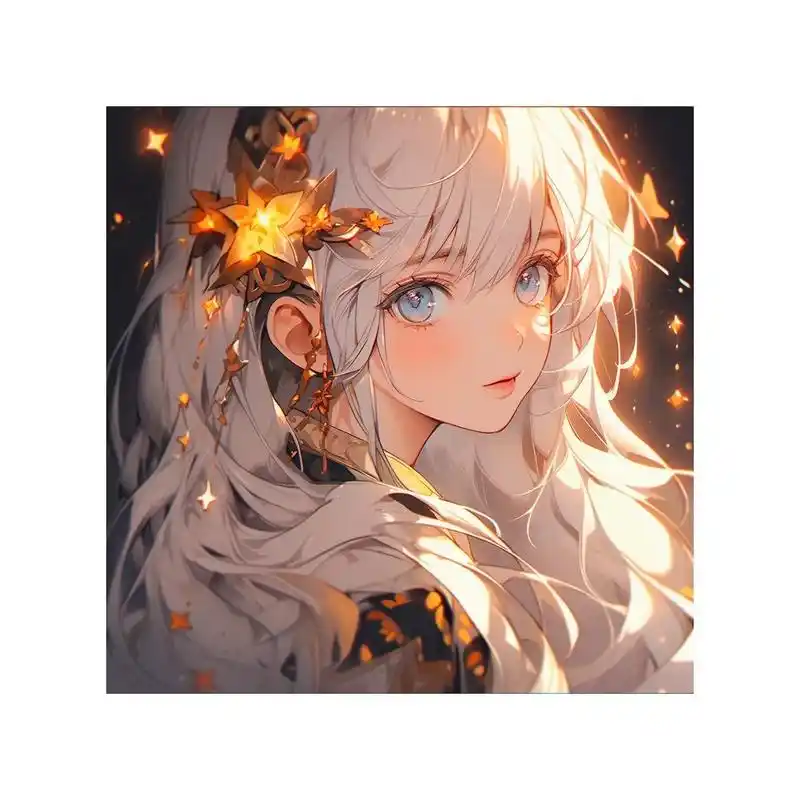 金色系列头像 满满的高贵感~#女生头像 #动漫女头 #优质头 - 抖音