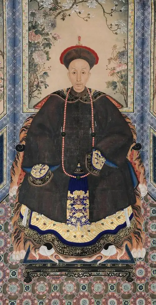 【清官员肖像 立轴 设色纸本】拍卖品_图片_价格