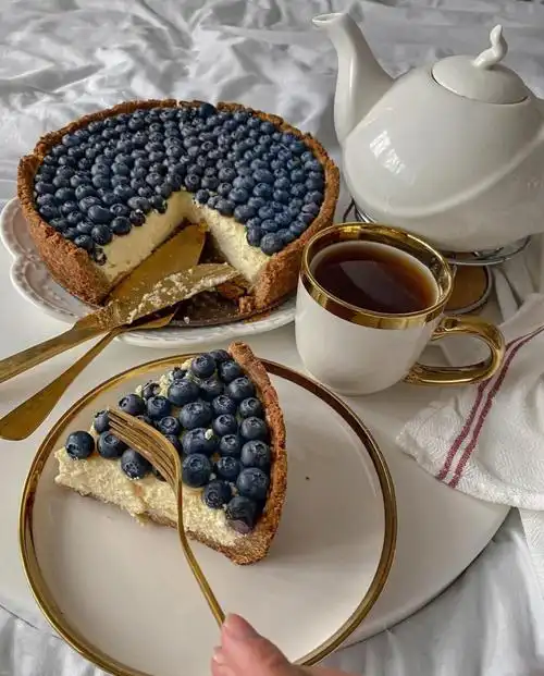 08ins法式甜品08法甜造型设计08蓝莓芝士