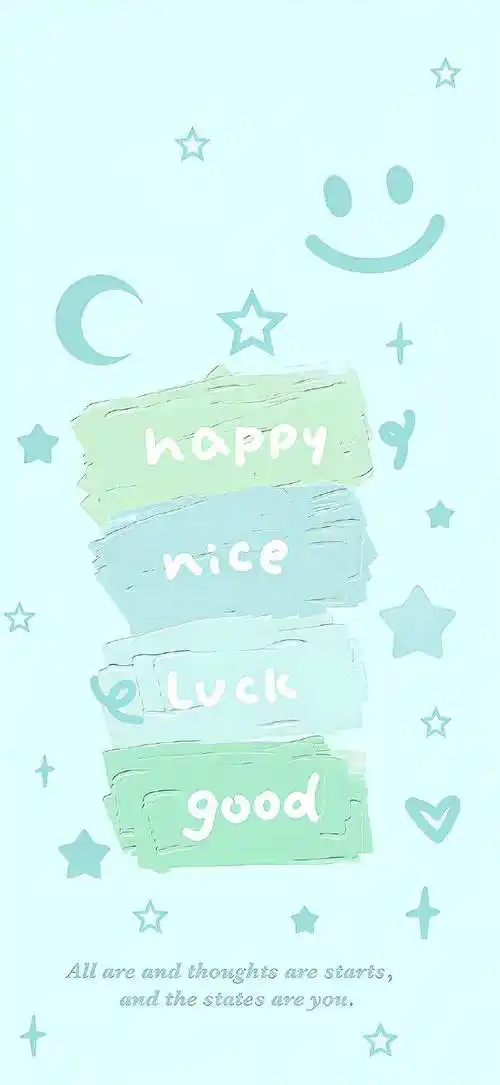 专题壁纸 | 薄荷绿卡通壁纸