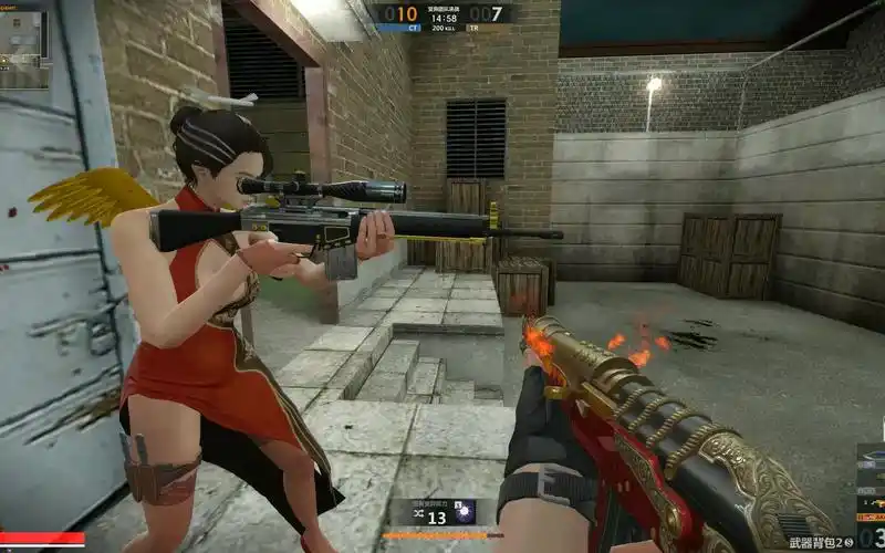 【csol2武器皮肤图鉴】之chrome(合金)篇_哔哩哔哩