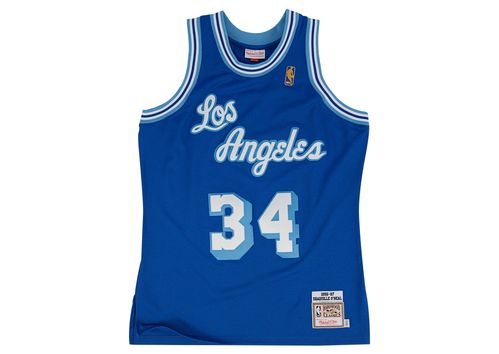 复古mitchellness黑曼巴科比奥尼尔艾弗森球员球星球衣篮球服