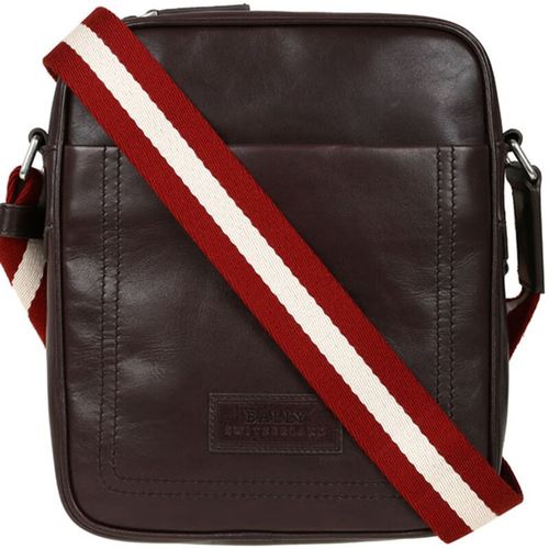 巴利(bally) bally巴利男包 奢侈品男士牛皮经典款 单肩包邮差包斜