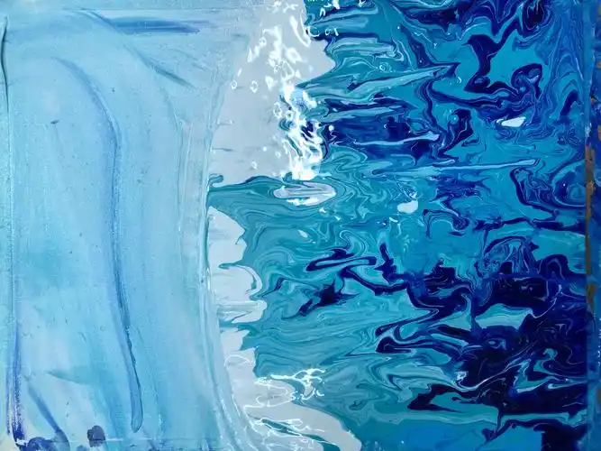 二小速写班~流体画