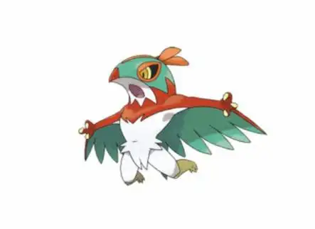 《宝可梦》图鉴701:体型虽小,但却很兄贵的精灵——摔角鹰人