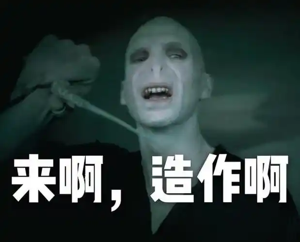 哈利波特系列表情包伏地魔第二波