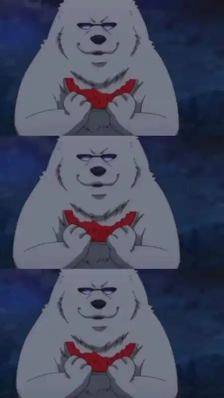 动漫#好一个极北萨摩王,真是太可爱了!-全民小视频