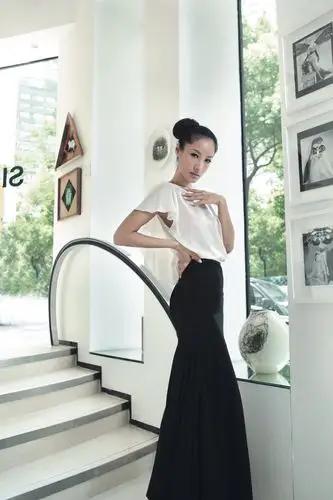 蒋怡deep v 低胸写真照片