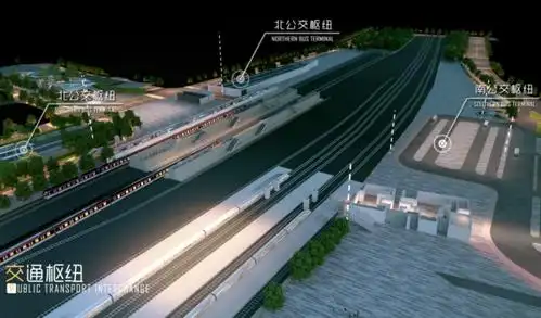 地铁上盖综合体 交通枢纽6