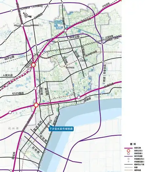 杭州下沙至海宁长安市域铁路预计于2025年开工建设