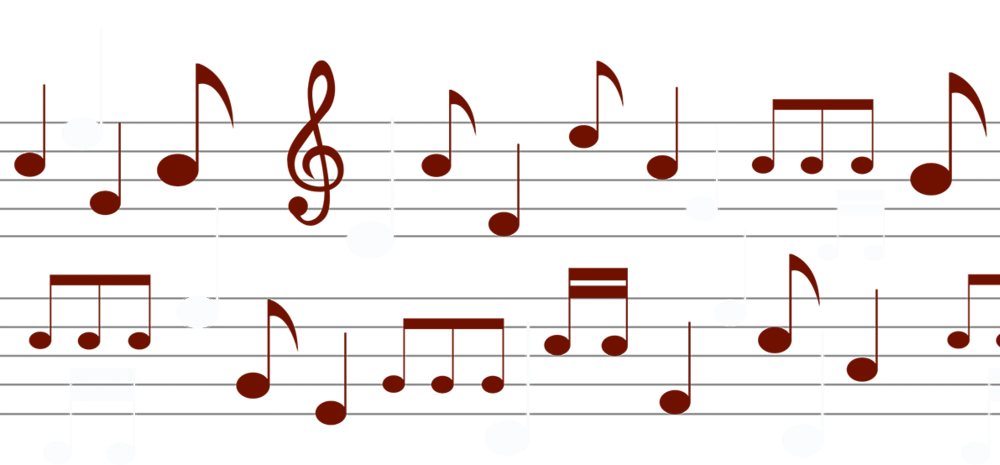 五线谱音乐符号