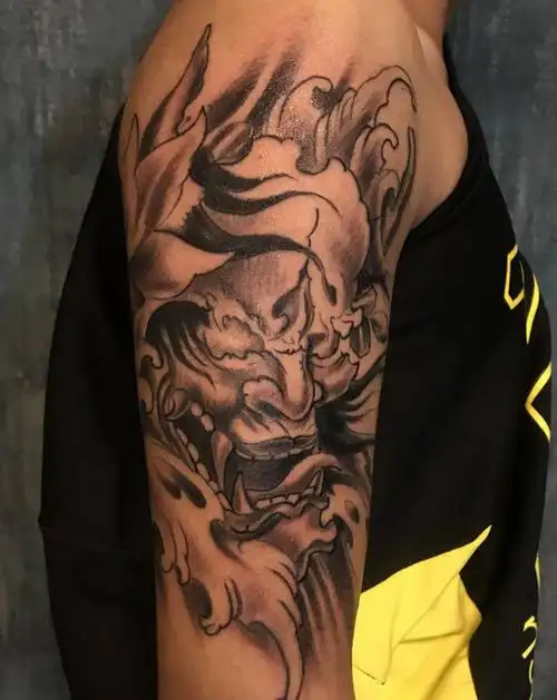 般若纹身图片_手臂纹身图案