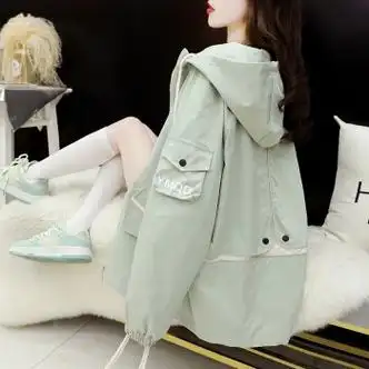 匠璃十四岁中学生女春秋外套春季女装新款高中生少女开衫薄款卫衣时尚