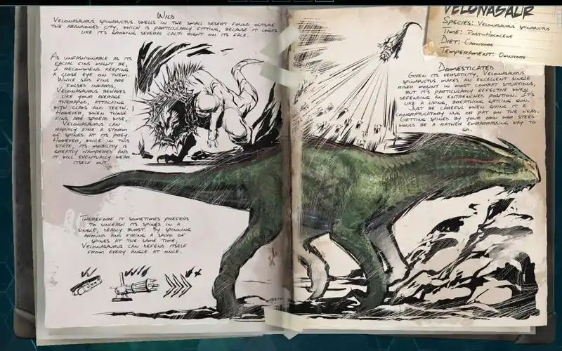 【方舟生存进化】标本日记:刺面龙