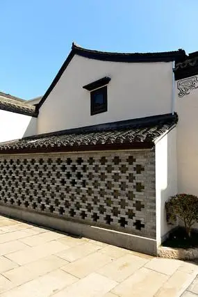 青砖院子围墙高清图片下载_红动中国