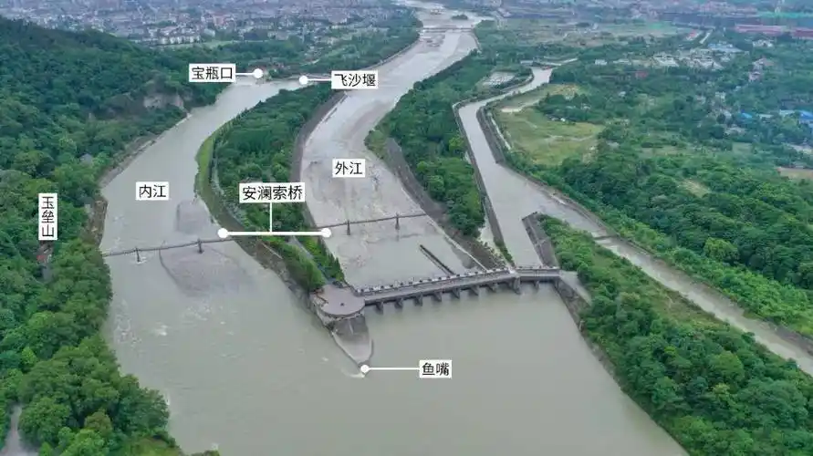 都江堰能够运行两千多年,得益于其独特的治水原理