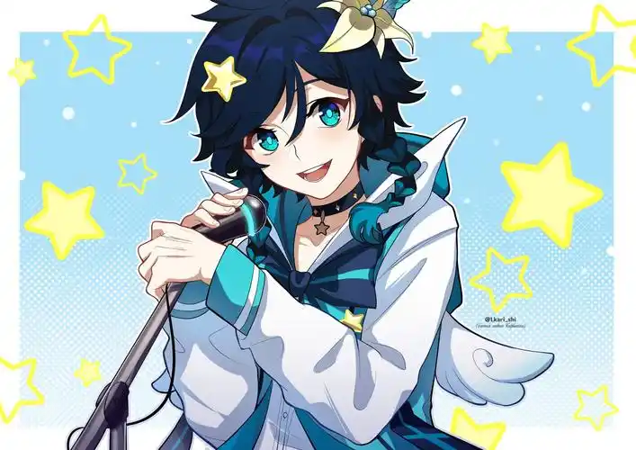 《原神》温迪美图