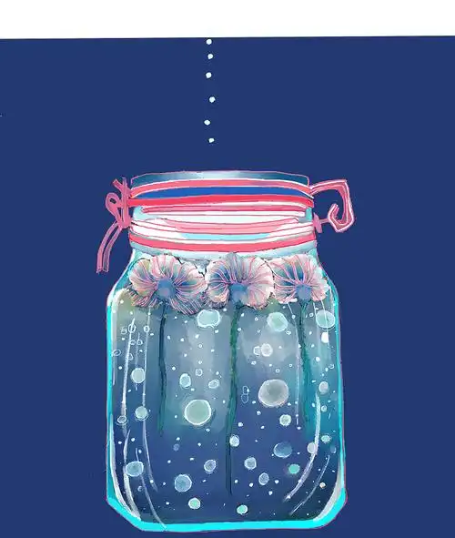 花罐子|插画|创作习作|净葵_原创作品-站酷zcool