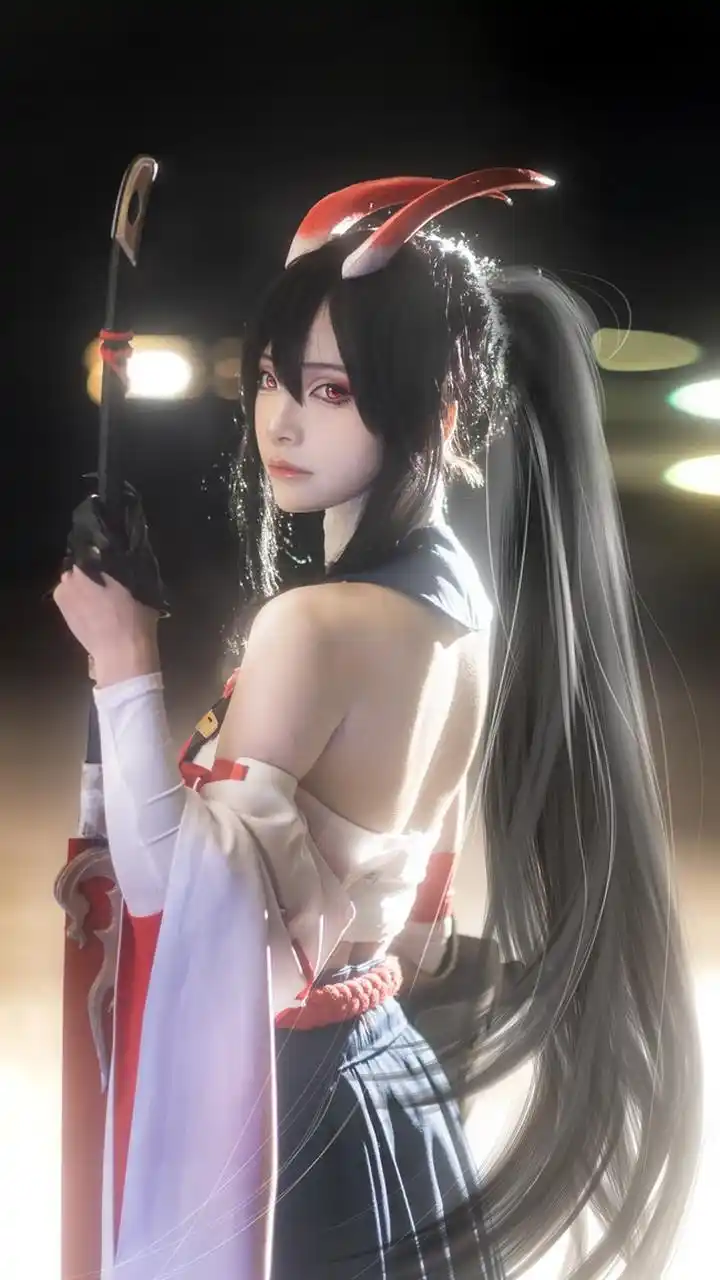 主人的命令就是绝对,阴阳师赤影妖刀姬cos