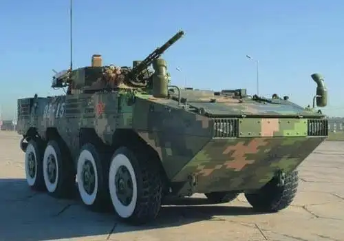 解放军又添利器,zbl-08轮式装甲步兵战车,战场上的步兵大八轮|装甲车