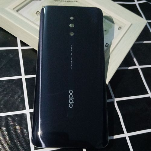 针娘车载  适用手机opporenoz后屏替换维修玻璃电池后盖 reno极夜黑