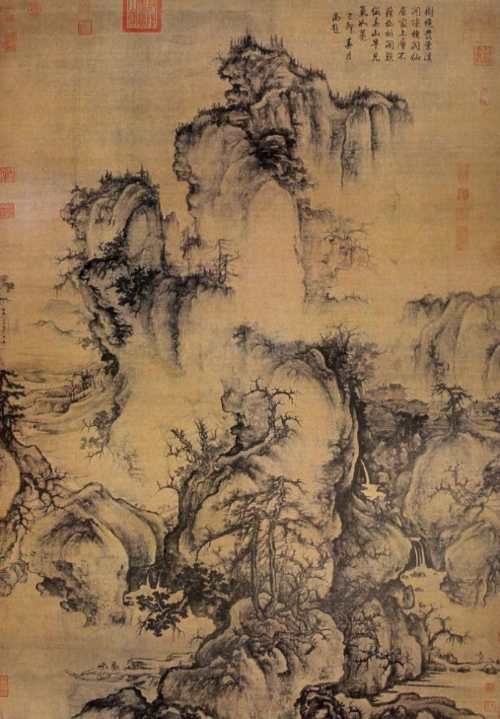 宋代的传世山水名画——郭熙山水画《早春图》的作品鉴赏