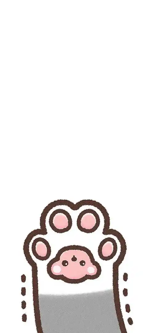 猫爪简笔画 猫爪简笔画可爱