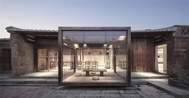 古建筑民居改造酒店设计青普梧林文化行馆设计说明