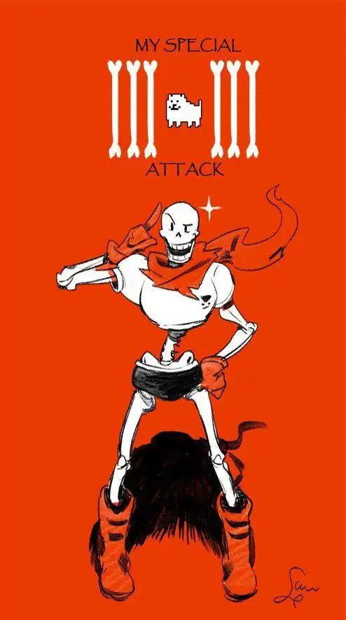 undertale传说之下精美人物图包papyrus第3期